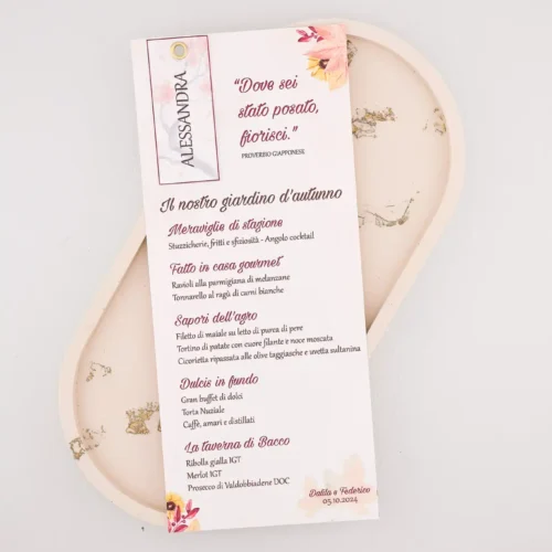 Menù Place card