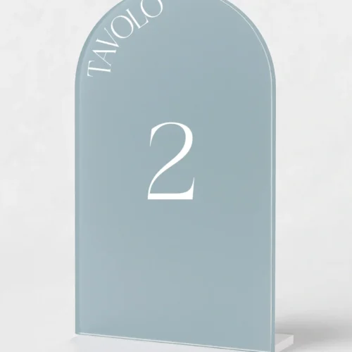 Segnatavolo Plexiglass