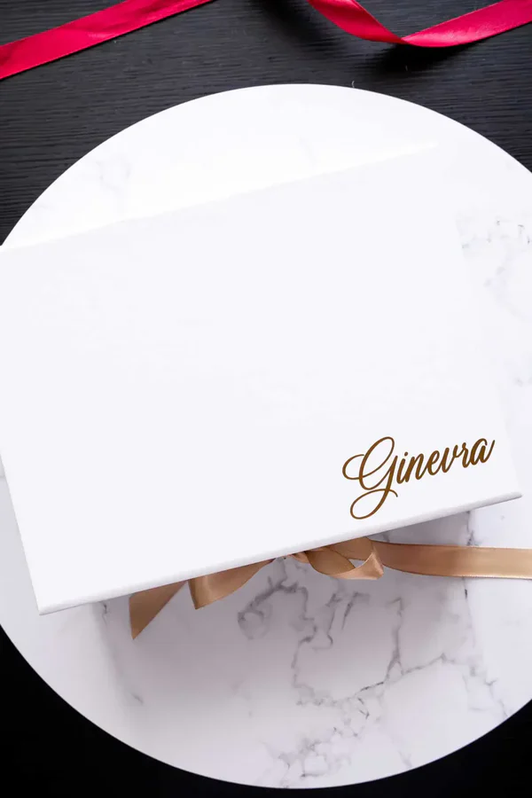 Box personalizzata pallina di Natale