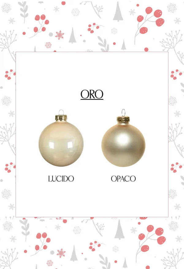 Pallina in vetro solo nome