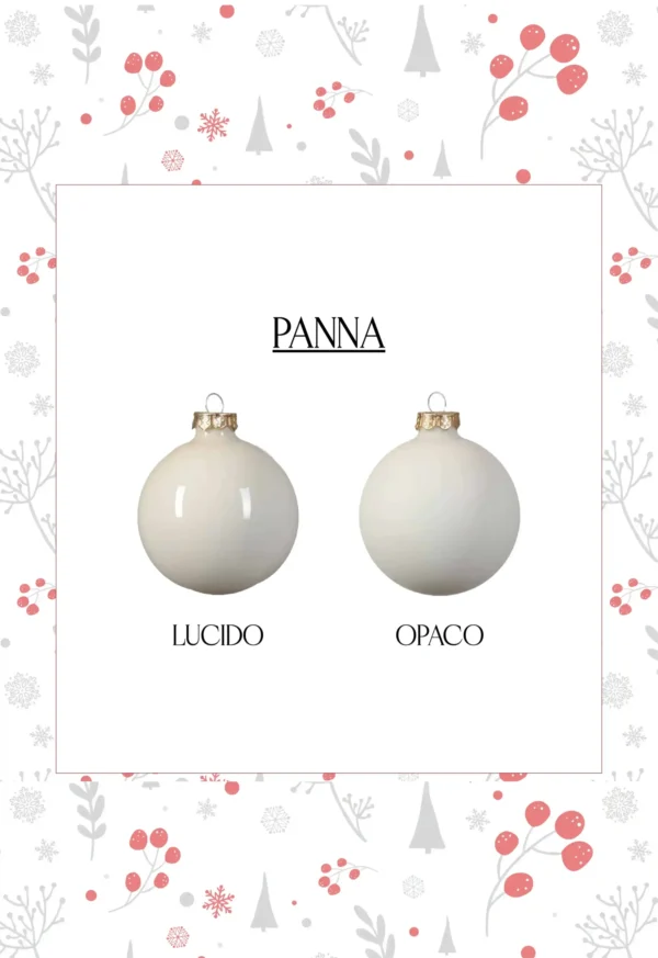 Pallina in vetro solo nome